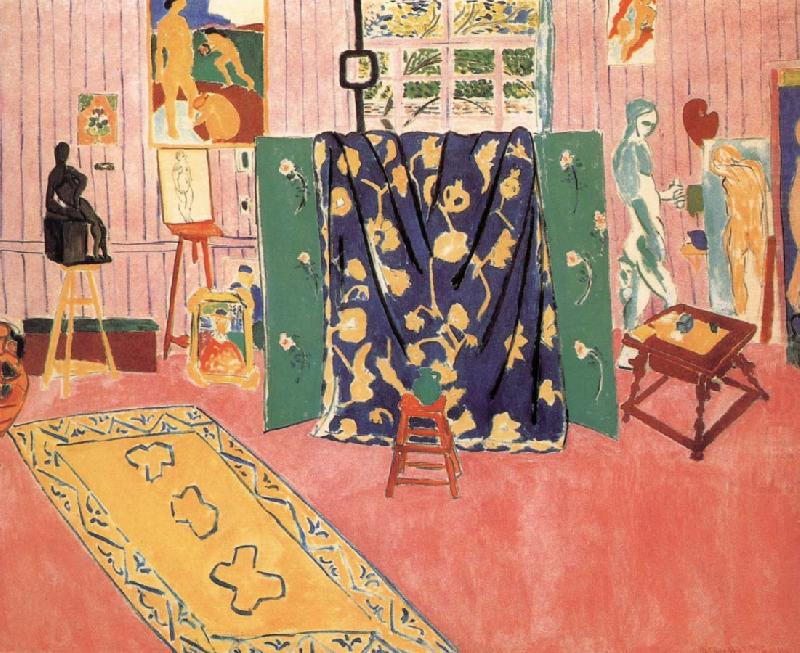 Pink studio, Henri Matisse